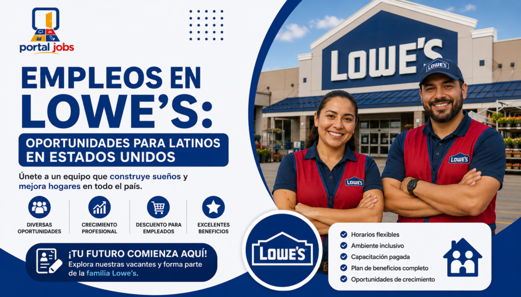Empleos en Lowe’s: Oportunidades para Latinos en Estados Unidos